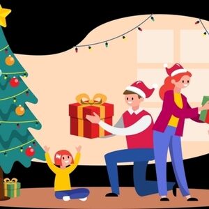 Surprise Christmas Gift Boxes, 8 NWT or NWOT Items For The Whole Family to Enjoy